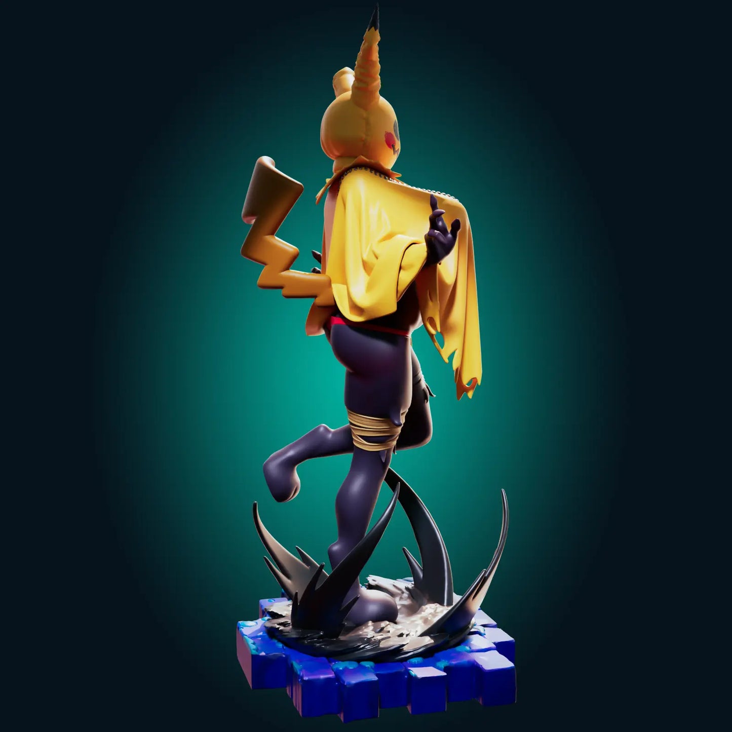 Mimikyu Pokémon Frost NSFW STL File – 3D Printable Adult Fan Art Model - SeoNyoki3D