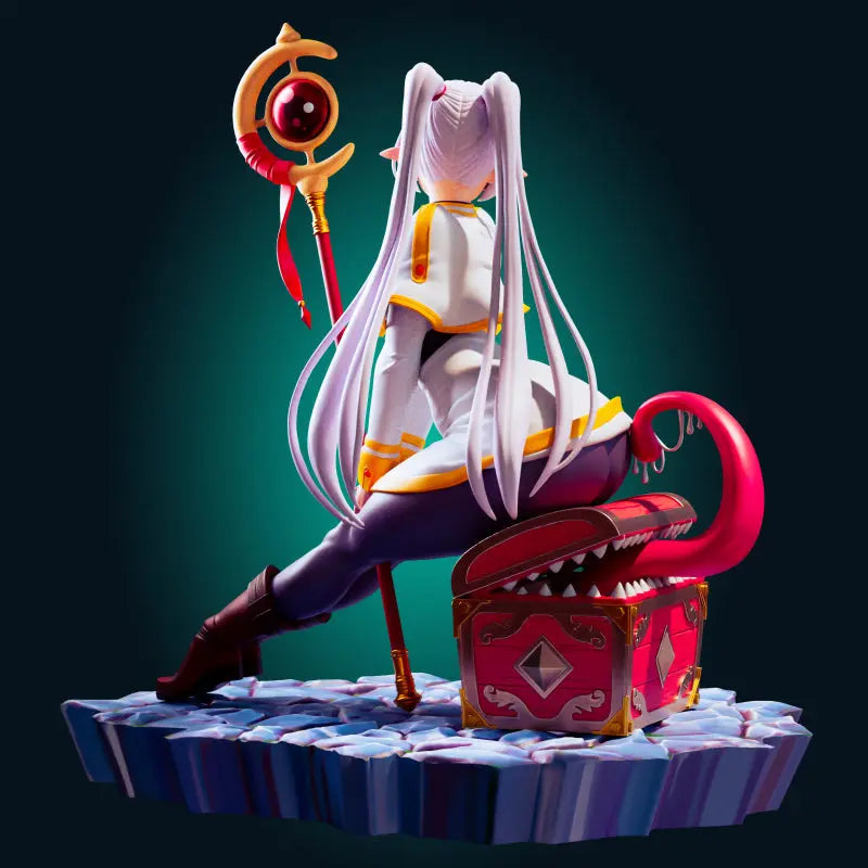 NSFW Frieren STL File – Adult Fan Art 3D Print Model – Beyond Journey’s End - SeoNyoki3D