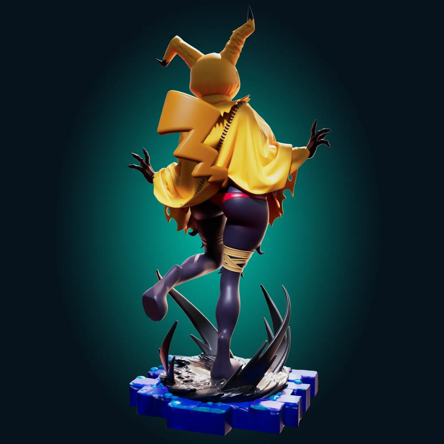 Mimikyu Pokémon Frost NSFW STL File – 3D Printable Adult Fan Art Model - SeoNyoki3D
