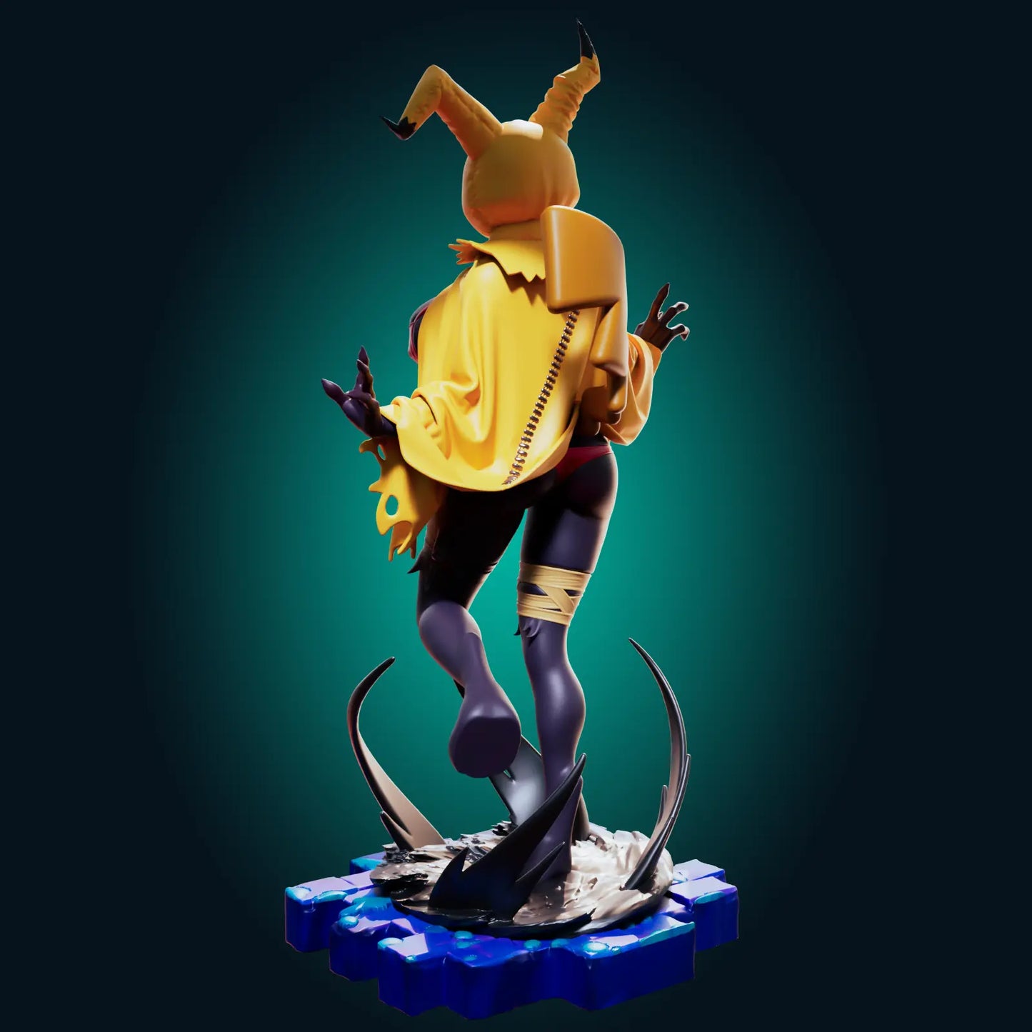 Mimikyu Pokémon Frost NSFW STL File – 3D Printable Adult Fan Art Model - SeoNyoki3D
