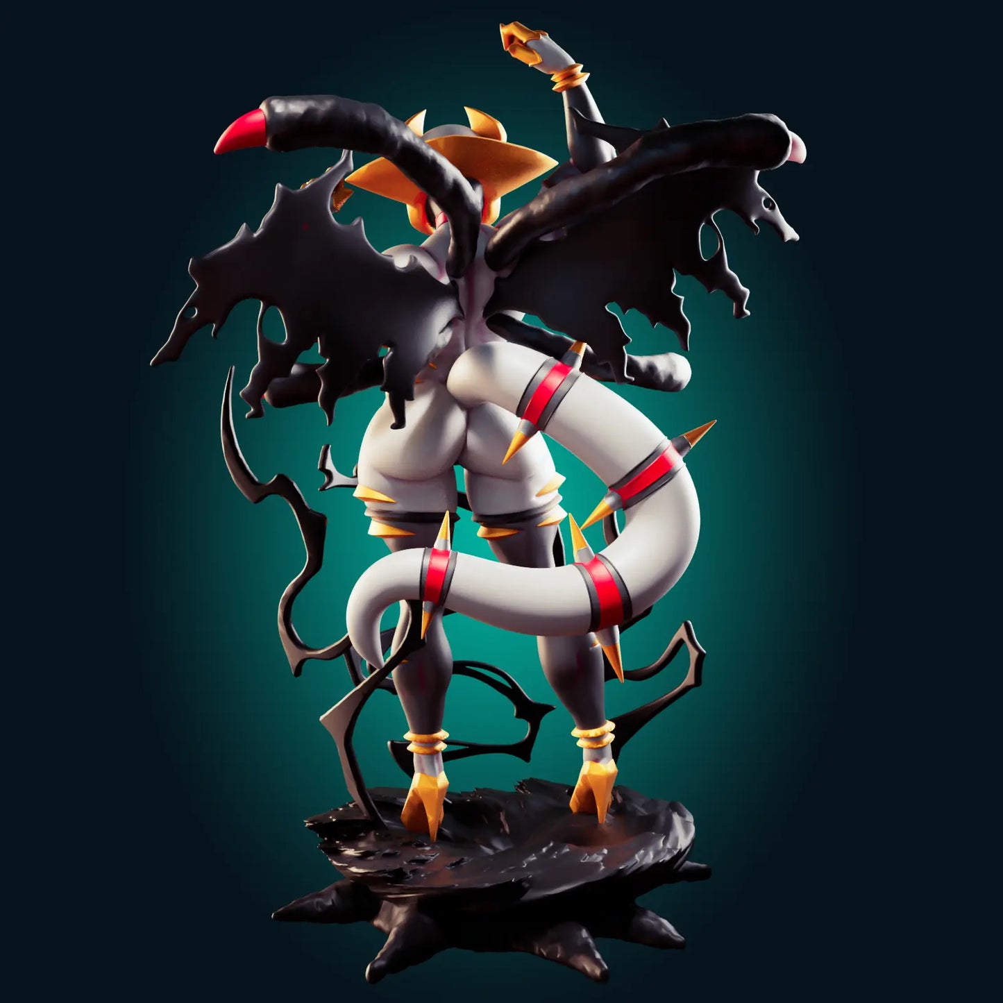 Giratina Pokémon Frost NSFW STL File – 3D Printable Adult Fan Art Model - SeoNyoki3D
