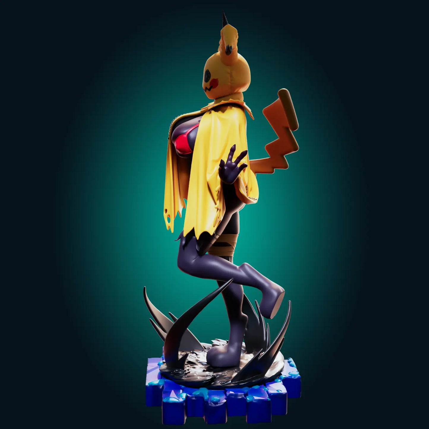 Mimikyu Pokémon Frost NSFW STL File – 3D Printable Adult Fan Art Model - SeoNyoki3D