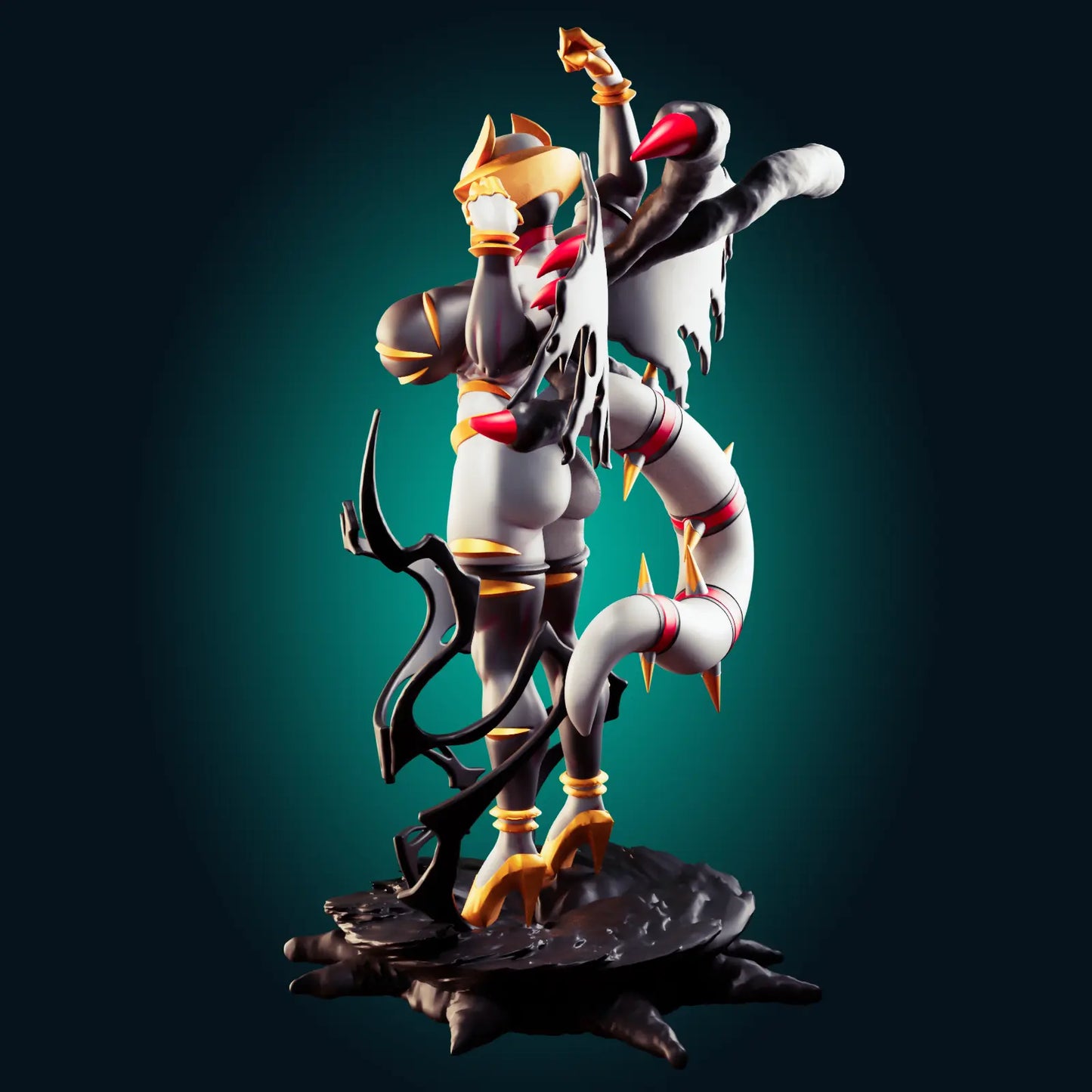Giratina Pokémon Frost NSFW STL File – 3D Printable Adult Fan Art Model - SeoNyoki3D