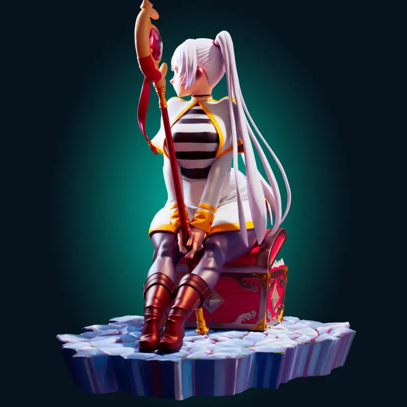 NSFW Frieren STL File – Adult Fan Art 3D Print Model – Beyond Journey’s End - SeoNyoki3D