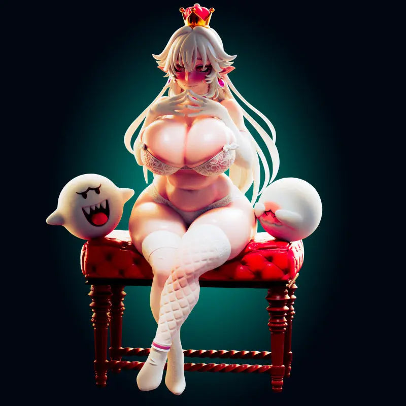 Booette NSFW STL File – Super Mario Inspired – 3D Printable Adult Fan Art - SeoNyoki3D