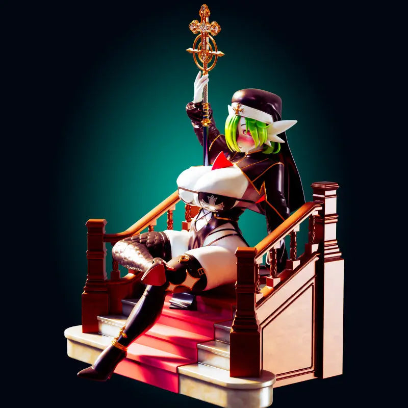 Nun Gardevoir NSFW STL File – Pokémon Fan Art – 3D Printable Adult Model - SeoNyoki3D