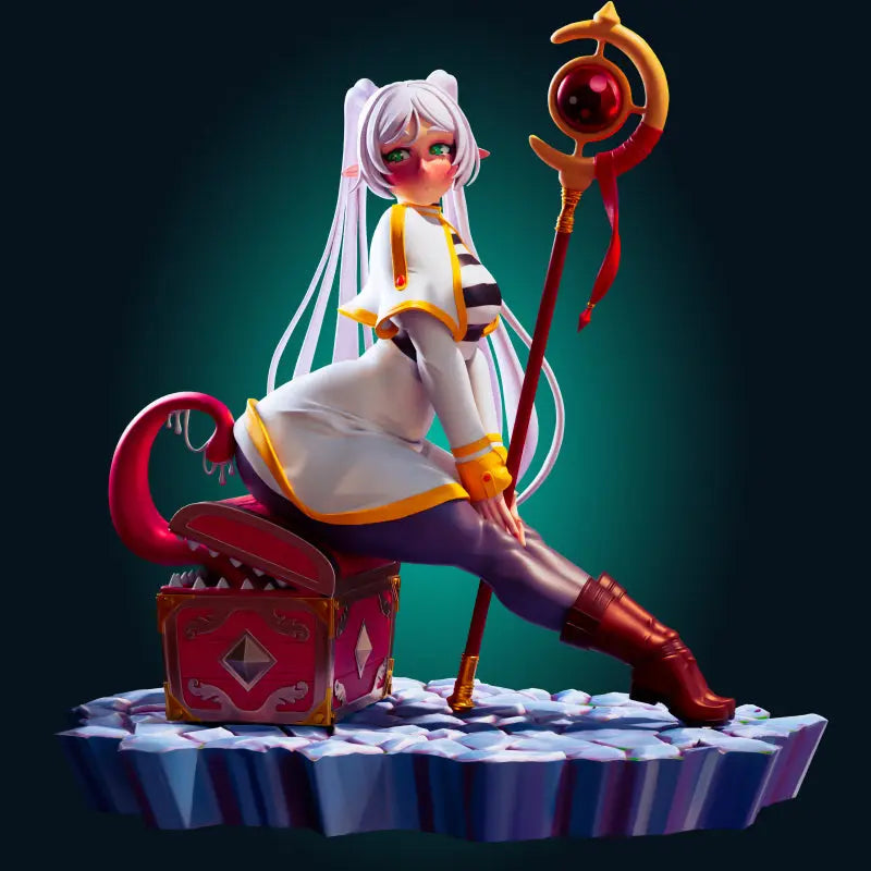 NSFW Frieren STL File – Adult Fan Art 3D Print Model – Beyond Journey’s End - SeoNyoki3D