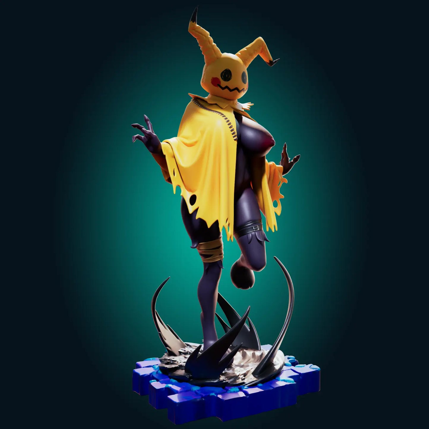 Mimikyu Pokémon Frost NSFW STL File – 3D Printable Adult Fan Art Model - SeoNyoki3D