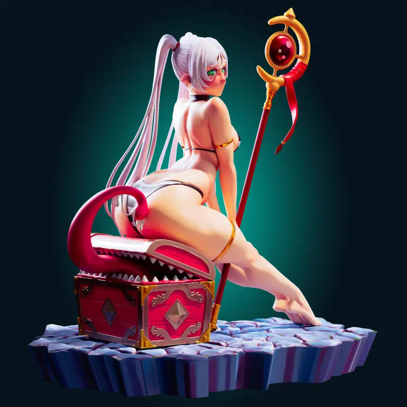 NSFW Frieren STL File – Adult Fan Art 3D Print Model – Beyond Journey’s End - SeoNyoki3D