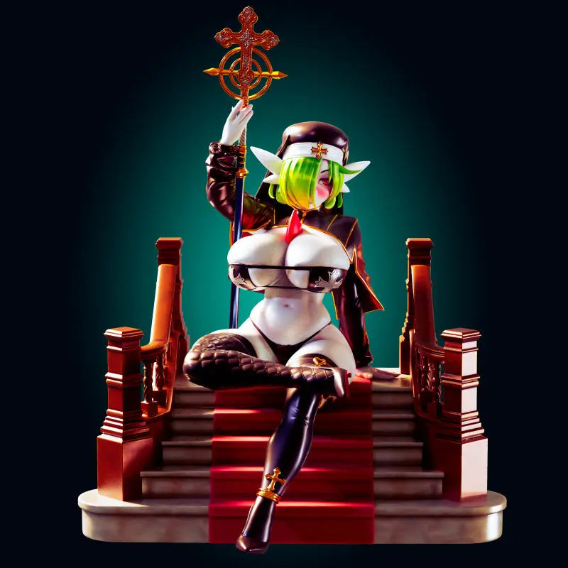 Nun Gardevoir NSFW STL File – Pokémon Fan Art – 3D Printable Adult Model - SeoNyoki3D