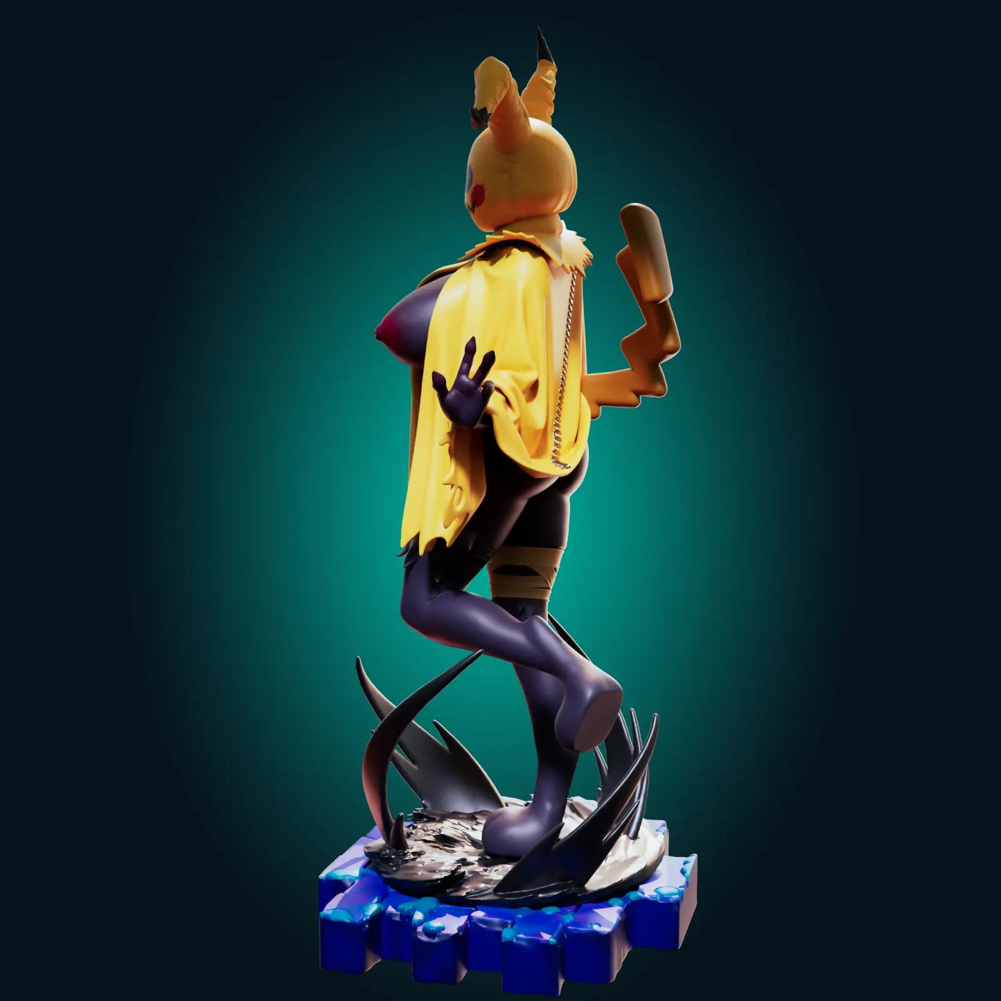 Mimikyu Pokémon Frost NSFW STL File – 3D Printable Adult Fan Art Model - SeoNyoki3D