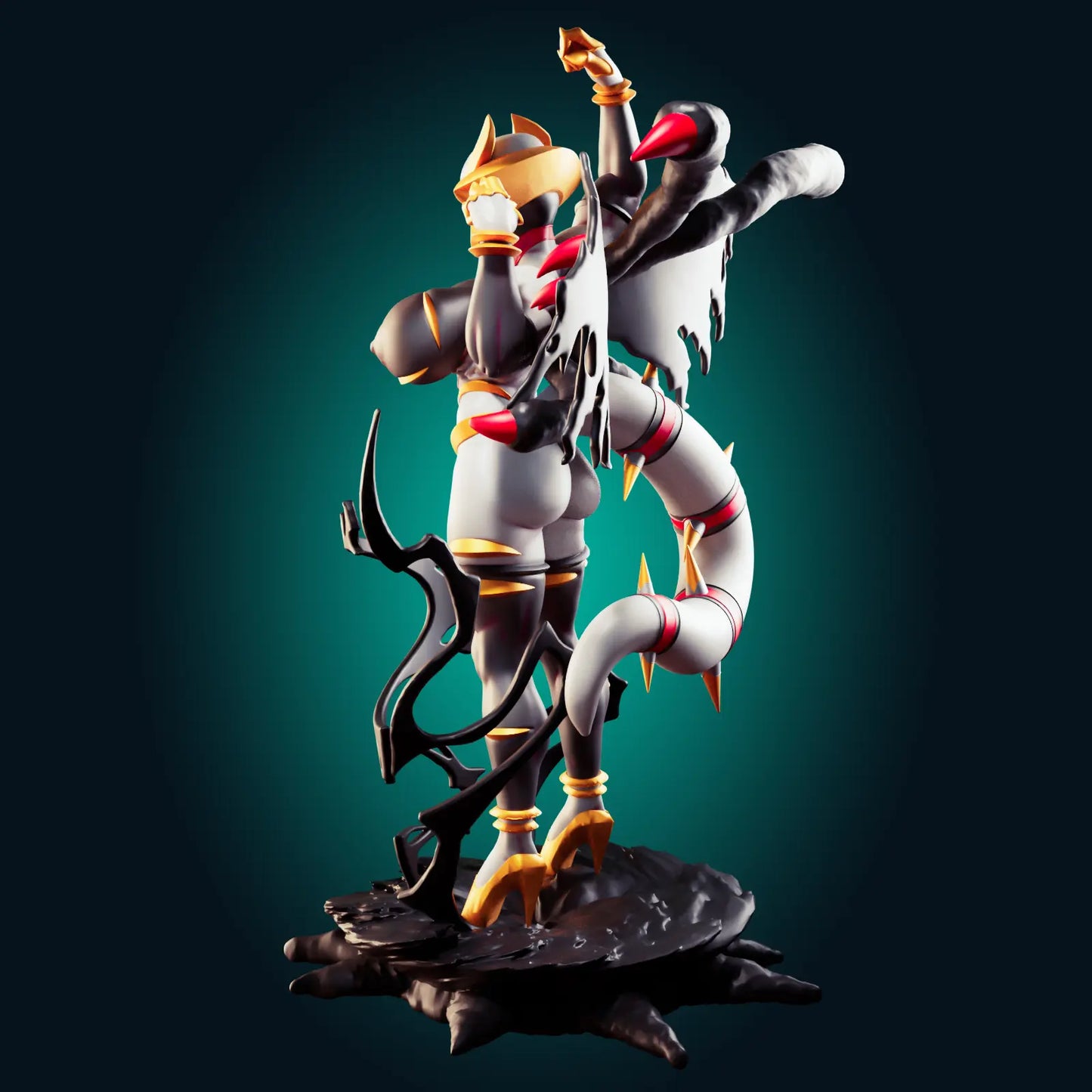 Giratina Pokémon Frost NSFW STL File – 3D Printable Adult Fan Art Model - SeoNyoki3D