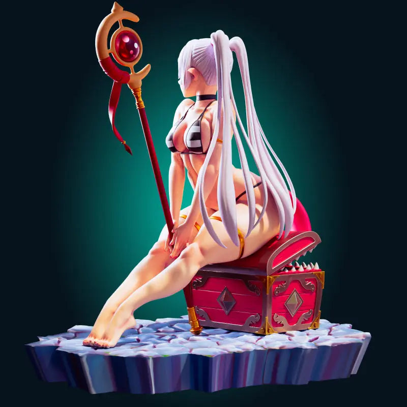 NSFW Frieren STL File – Adult Fan Art 3D Print Model – Beyond Journey’s End - SeoNyoki3D