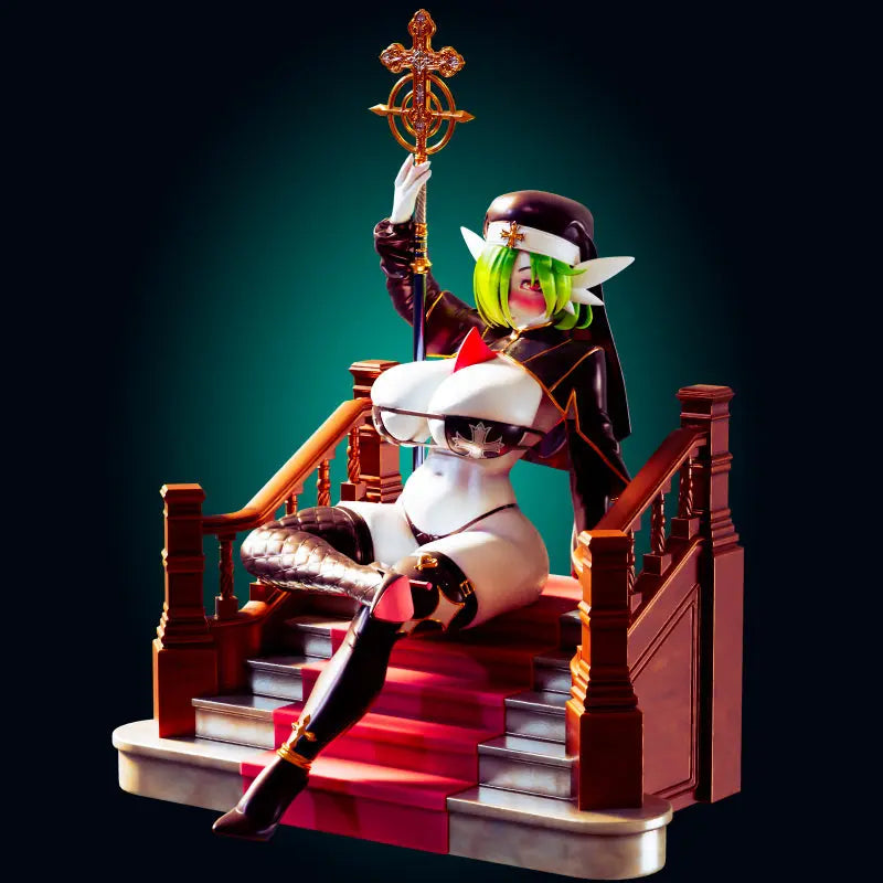 Nun Gardevoir NSFW STL File – Pokémon Fan Art – 3D Printable Adult Model - SeoNyoki3D
