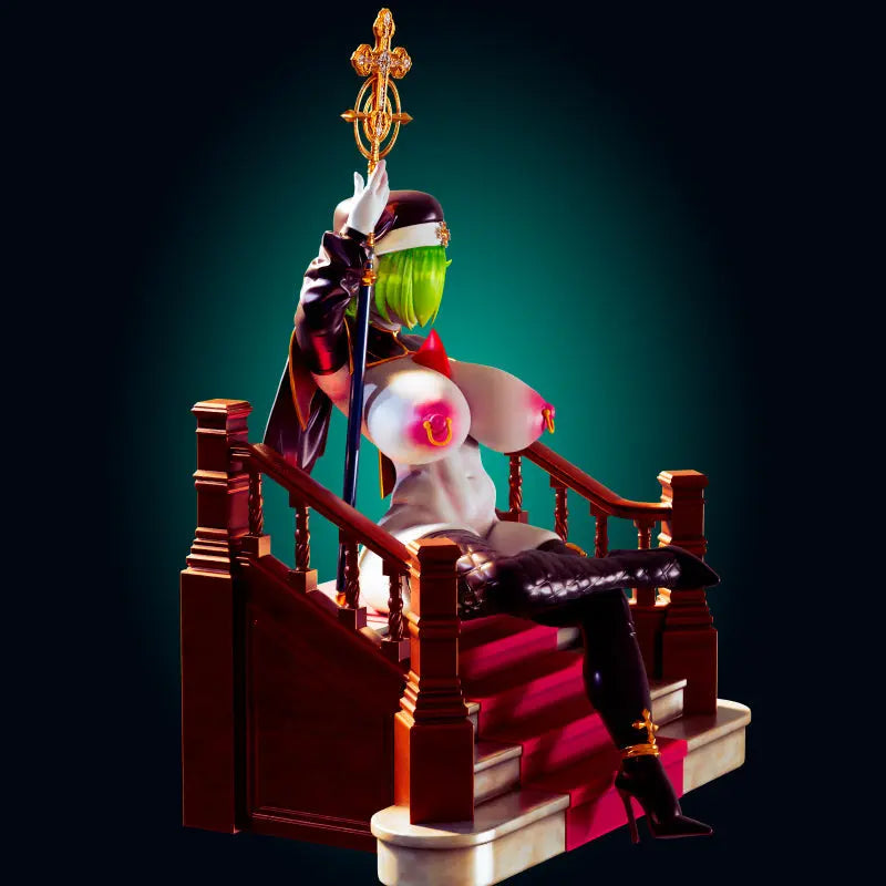 Nun Gardevoir NSFW STL File – Pokémon Fan Art – 3D Printable Adult Model - SeoNyoki3D