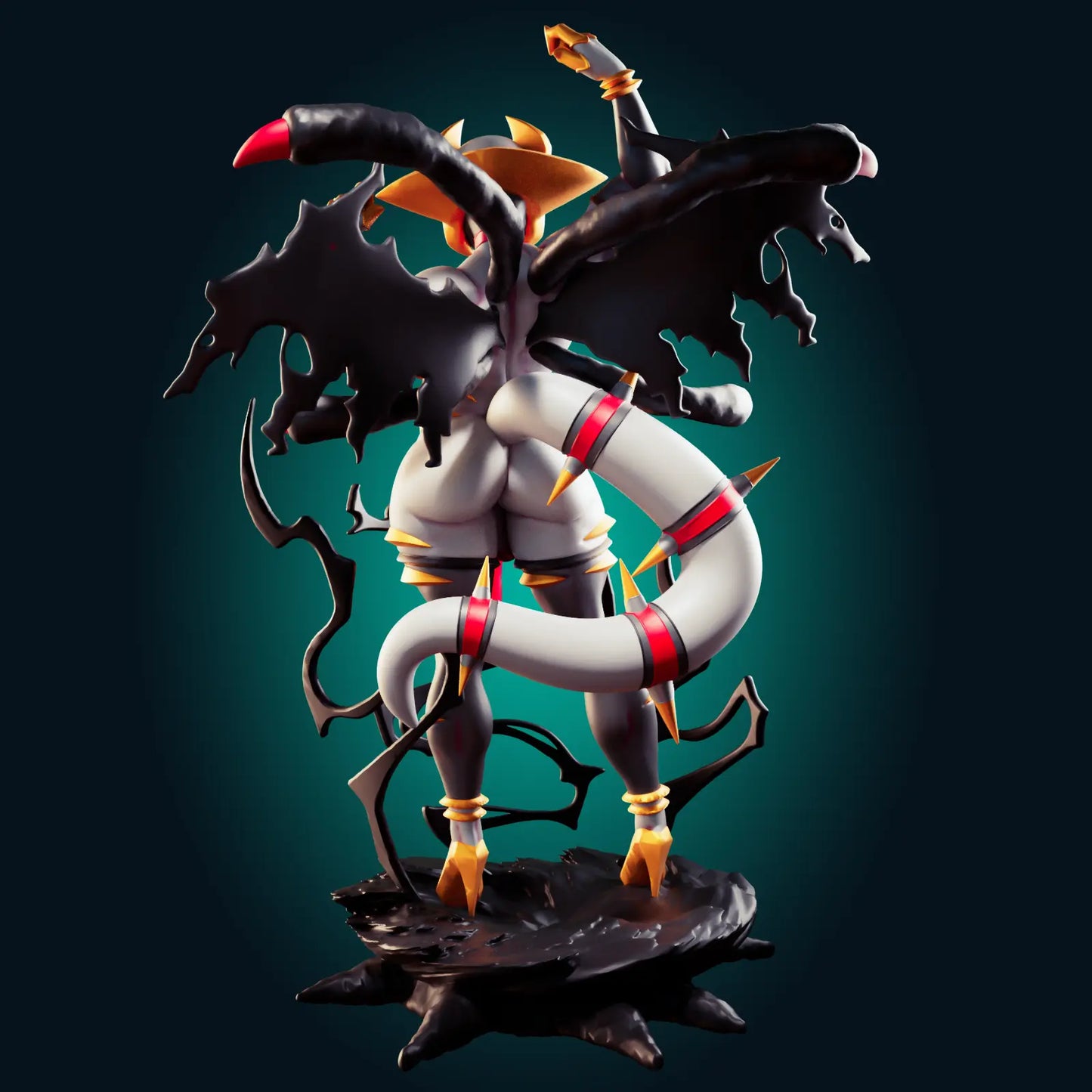 Giratina Pokémon Frost NSFW STL File – 3D Printable Adult Fan Art Model - SeoNyoki3D