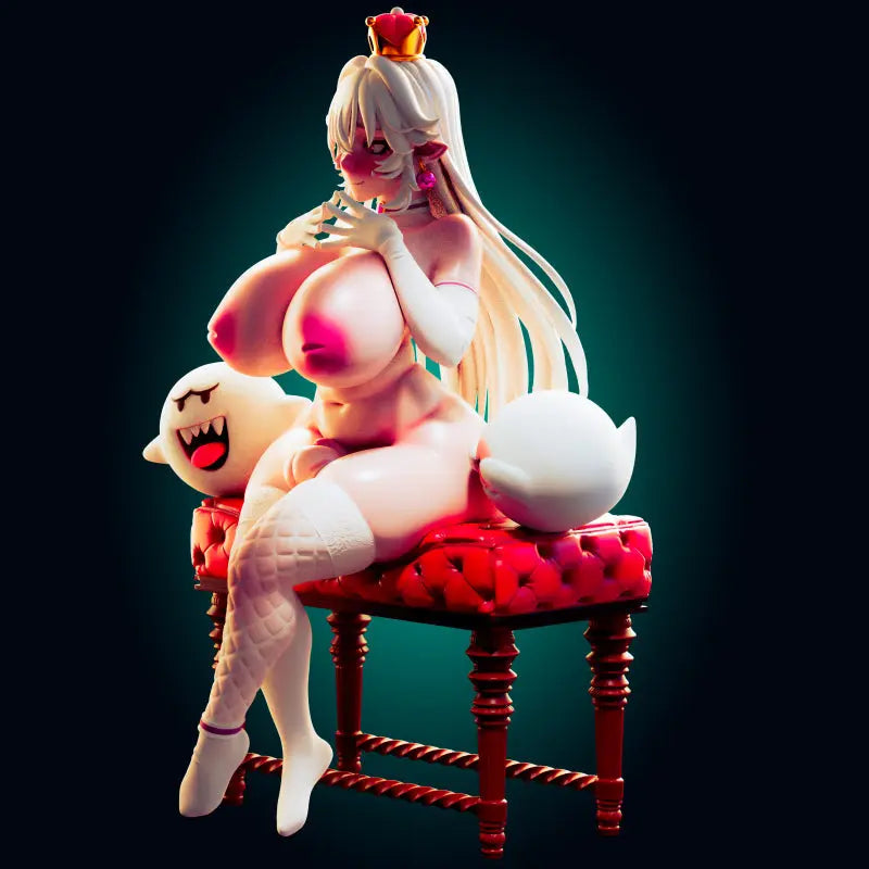 Booette NSFW STL File – Super Mario Inspired – 3D Printable Adult Fan Art - SeoNyoki3D