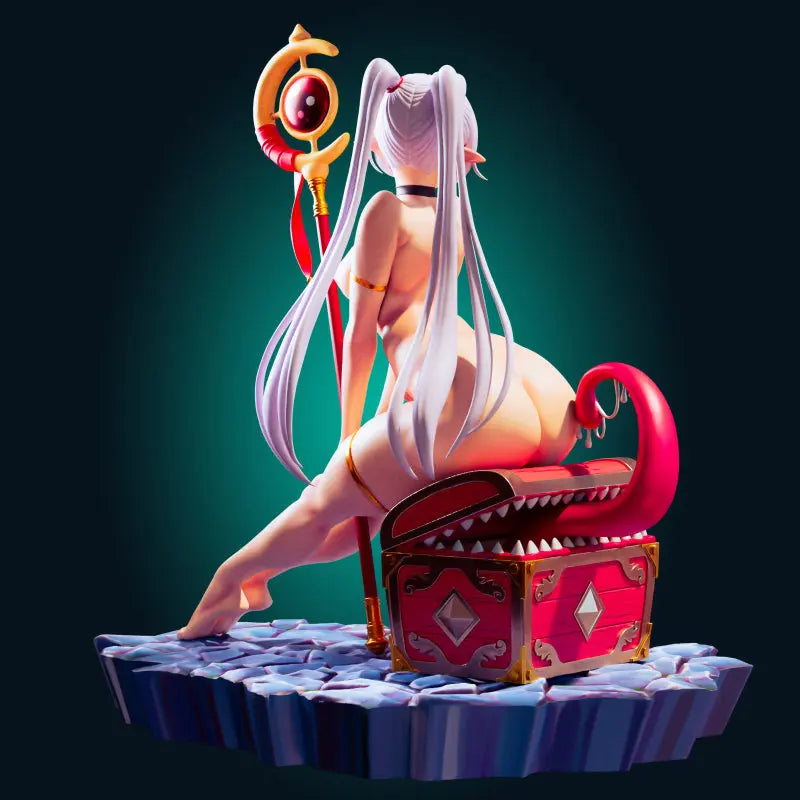 NSFW Frieren STL File – Adult Fan Art 3D Print Model – Beyond Journey’s End - SeoNyoki3D