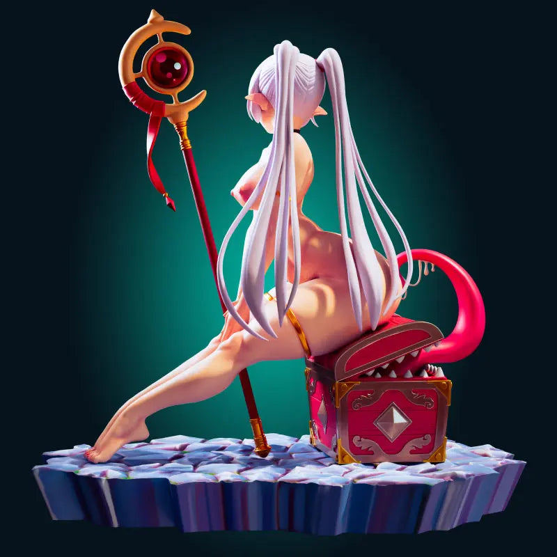 NSFW Frieren STL File – Adult Fan Art 3D Print Model – Beyond Journey’s End - SeoNyoki3D