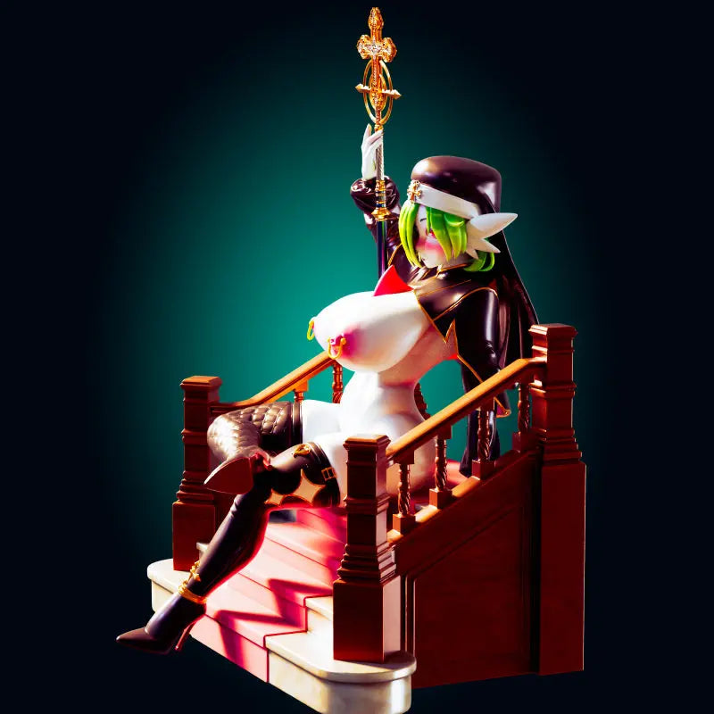 Nun Gardevoir NSFW STL File – Pokémon Fan Art – 3D Printable Adult Model - SeoNyoki3D