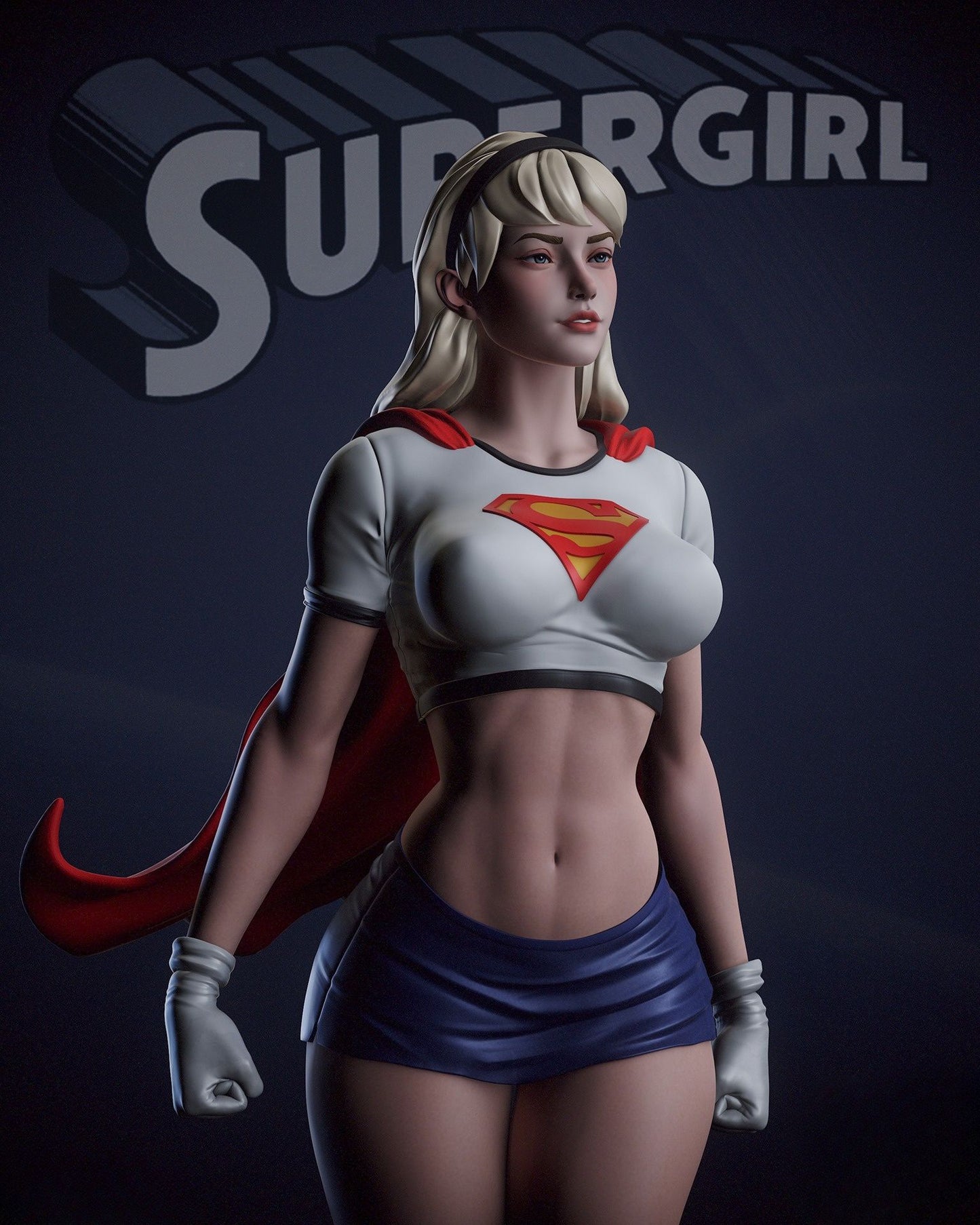 3918 Supergirl NSFW - DC Comics - STL 3D Print Files HihowruSTL