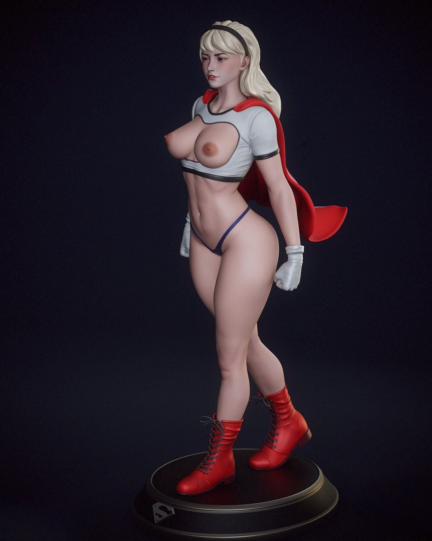 3918 Supergirl NSFW - DC Comics - STL 3D Print Files HihowruSTL
