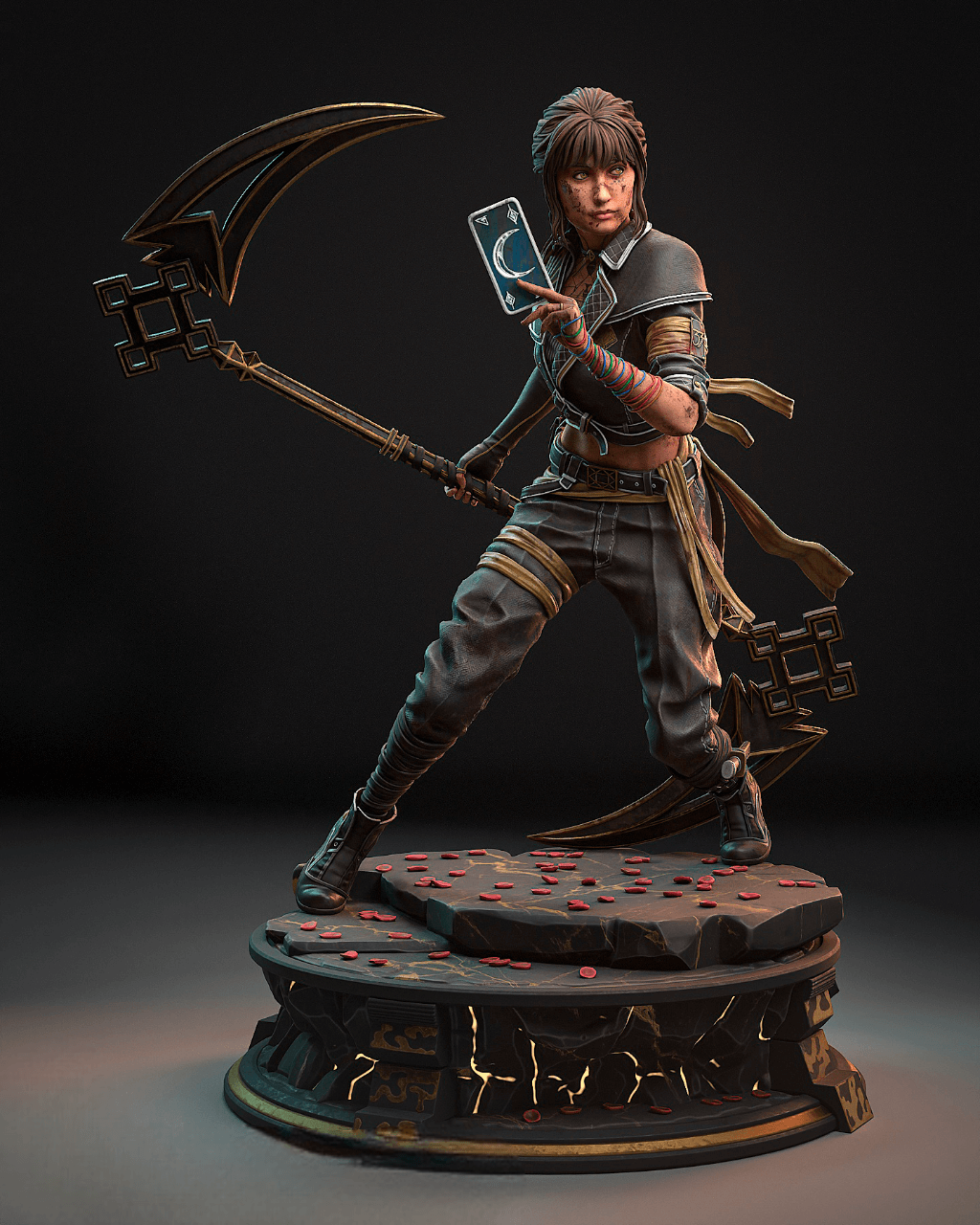 Sciel Clair Obscur STL – Fantasy Character Figurine 3D Print File SeoNyoki3D