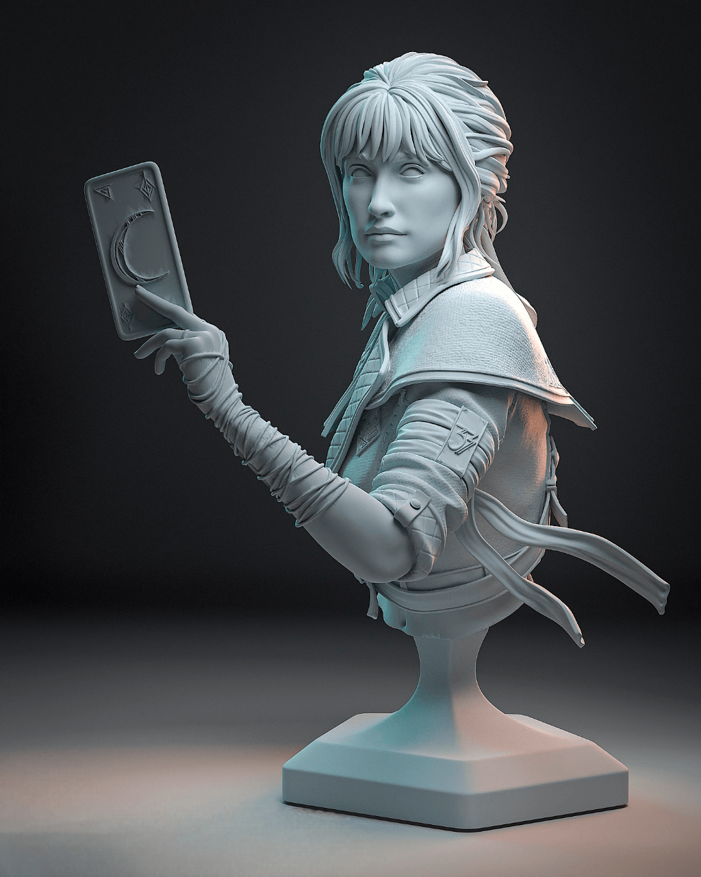 Sciel Clair Obscur STL – Fantasy Character Figurine 3D Print File SeoNyoki3D