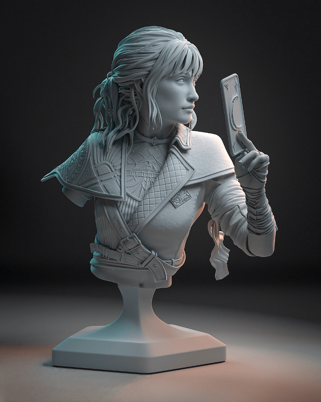 Sciel Clair Obscur STL – Fantasy Character Figurine 3D Print File SeoNyoki3D