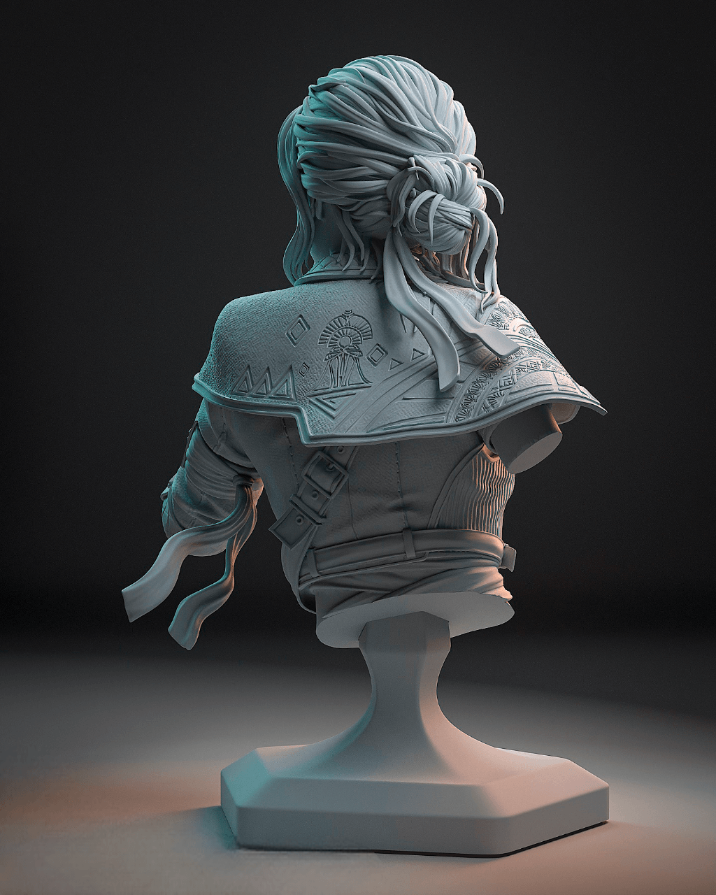 Sciel Clair Obscur STL – Fantasy Character Figurine 3D Print File SeoNyoki3D