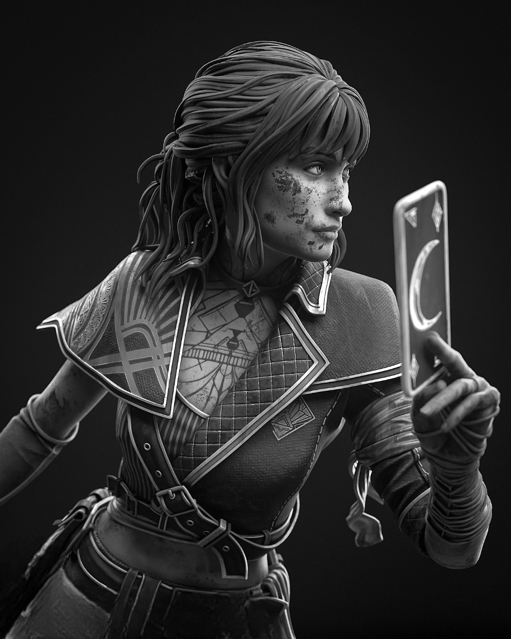 Sciel Clair Obscur STL – Fantasy Character Figurine 3D Print File SeoNyoki3D