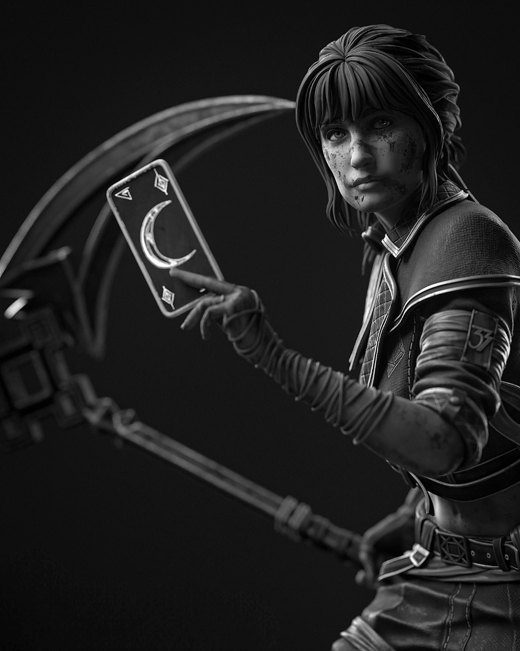 Sciel Clair Obscur STL – Fantasy Character Figurine 3D Print File SeoNyoki3D