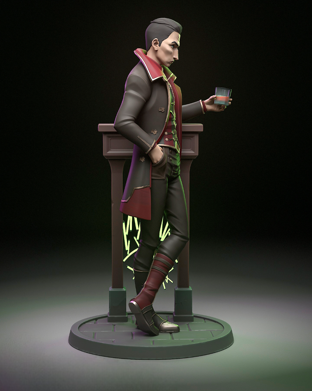 Silco Arcane STL – League of Legends Character Print File SeoNyoki3D