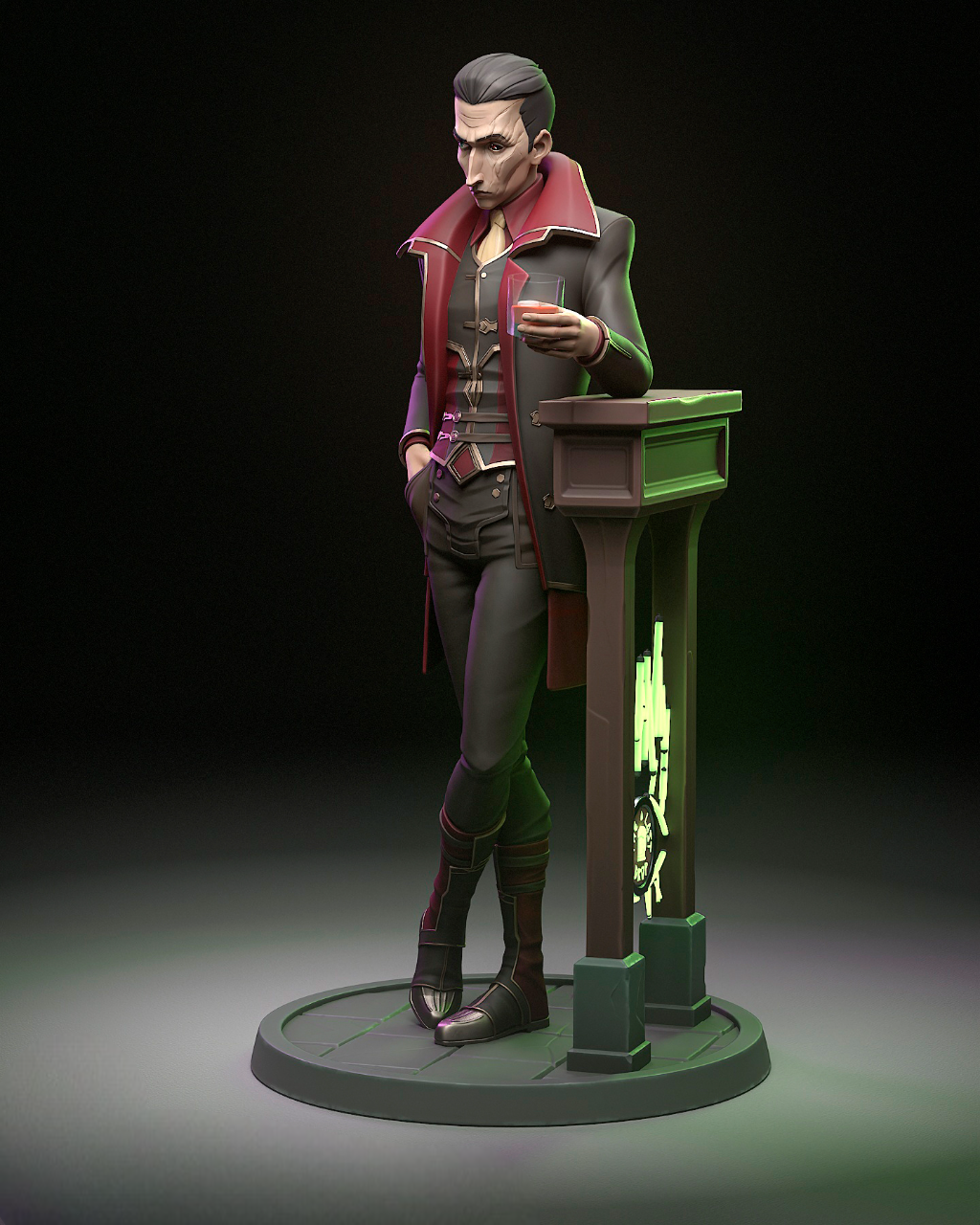 Silco Arcane STL – League of Legends Character Print File SeoNyoki3D