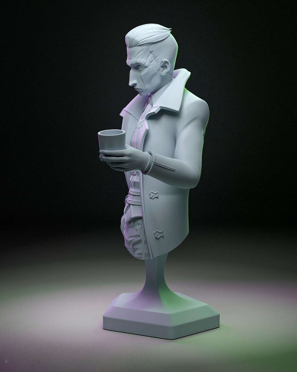 Silco Arcane STL – League of Legends Character Print File SeoNyoki3D
