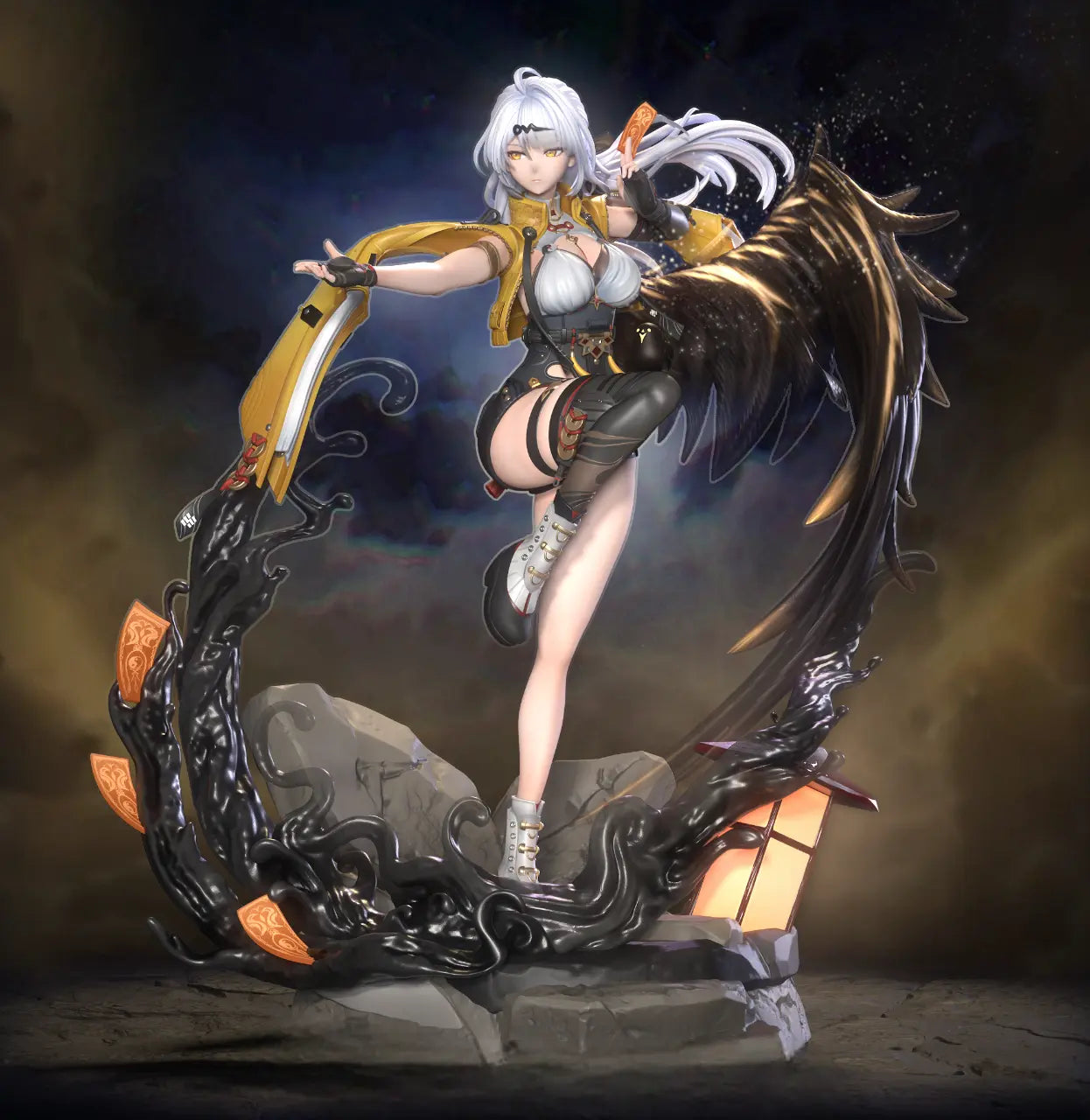 Zenless Zone Zero STL File – 3D Printable Anime-Style Fan Art Model - SeoNyoki3D