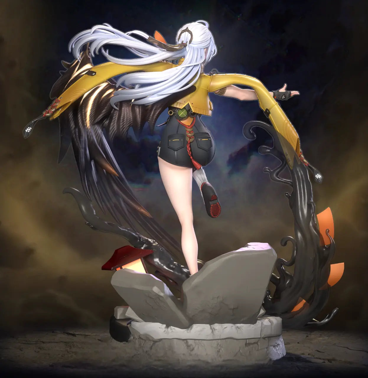 Zenless Zone Zero STL File – 3D Printable Anime-Style Fan Art Model - SeoNyoki3D