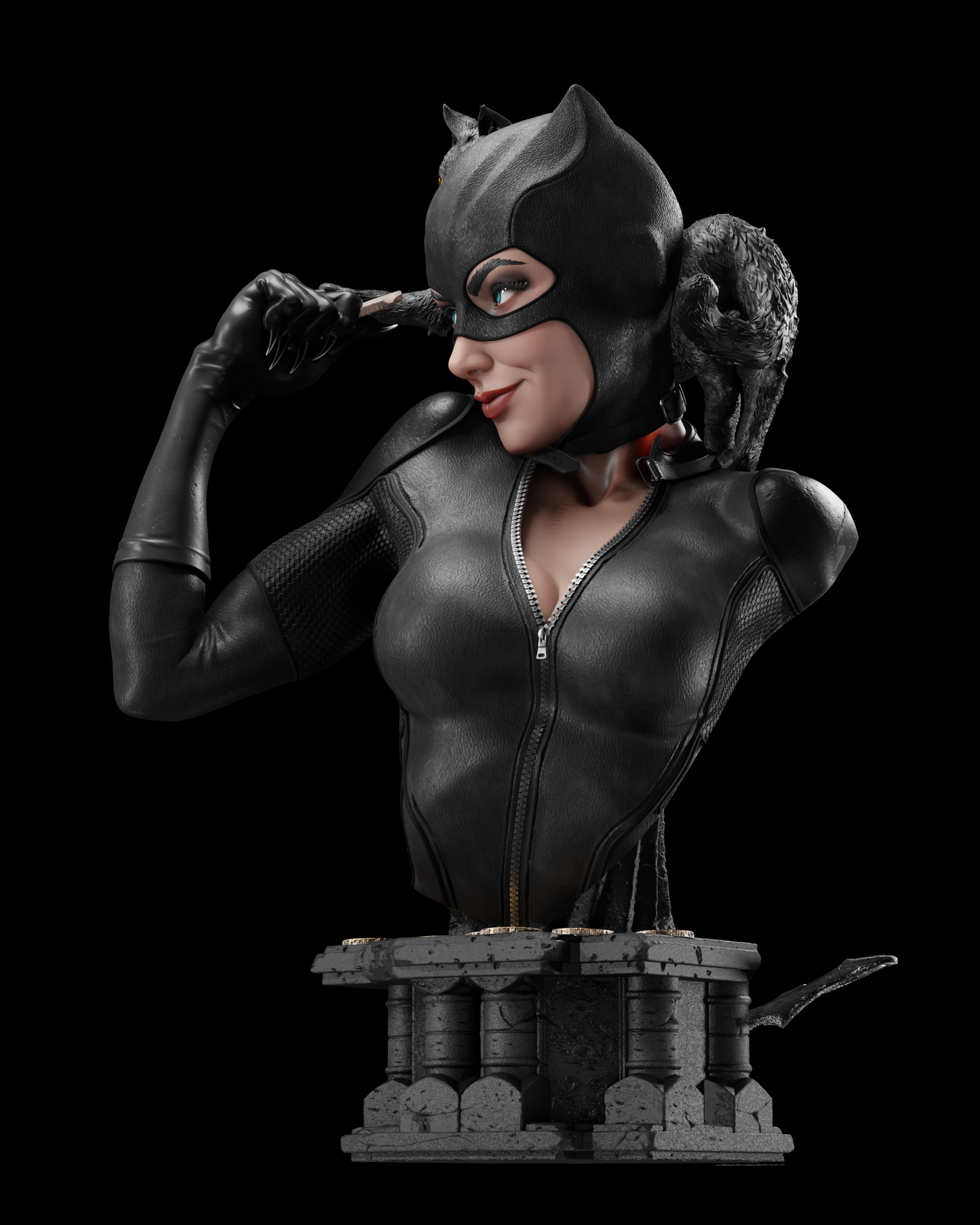 2098 Catwoman - DC COMICS - STL 3D Print Files HihowruSTL