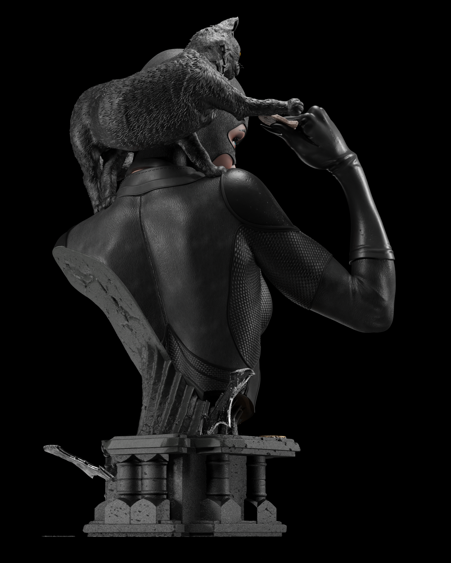 2098 Catwoman - DC COMICS - STL 3D Print Files HihowruSTL