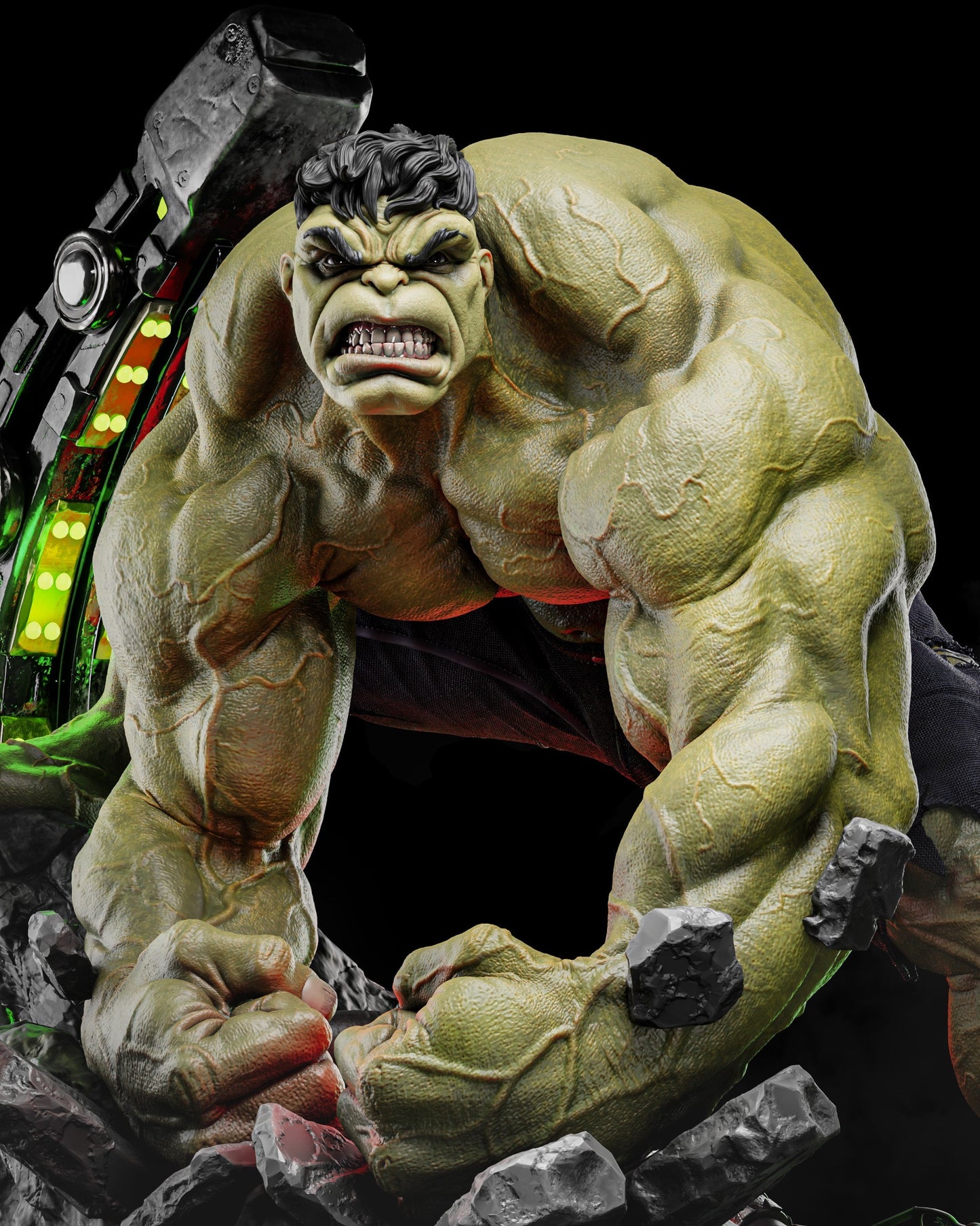 2080 The Hulk - Marvel Comics - STL 3D Print Files HihowruSTL