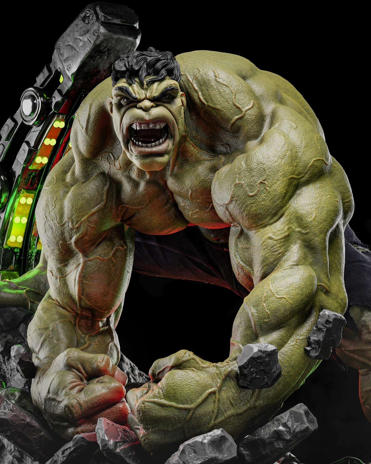 2080 The Hulk - Marvel Comics - STL 3D Print Files HihowruSTL