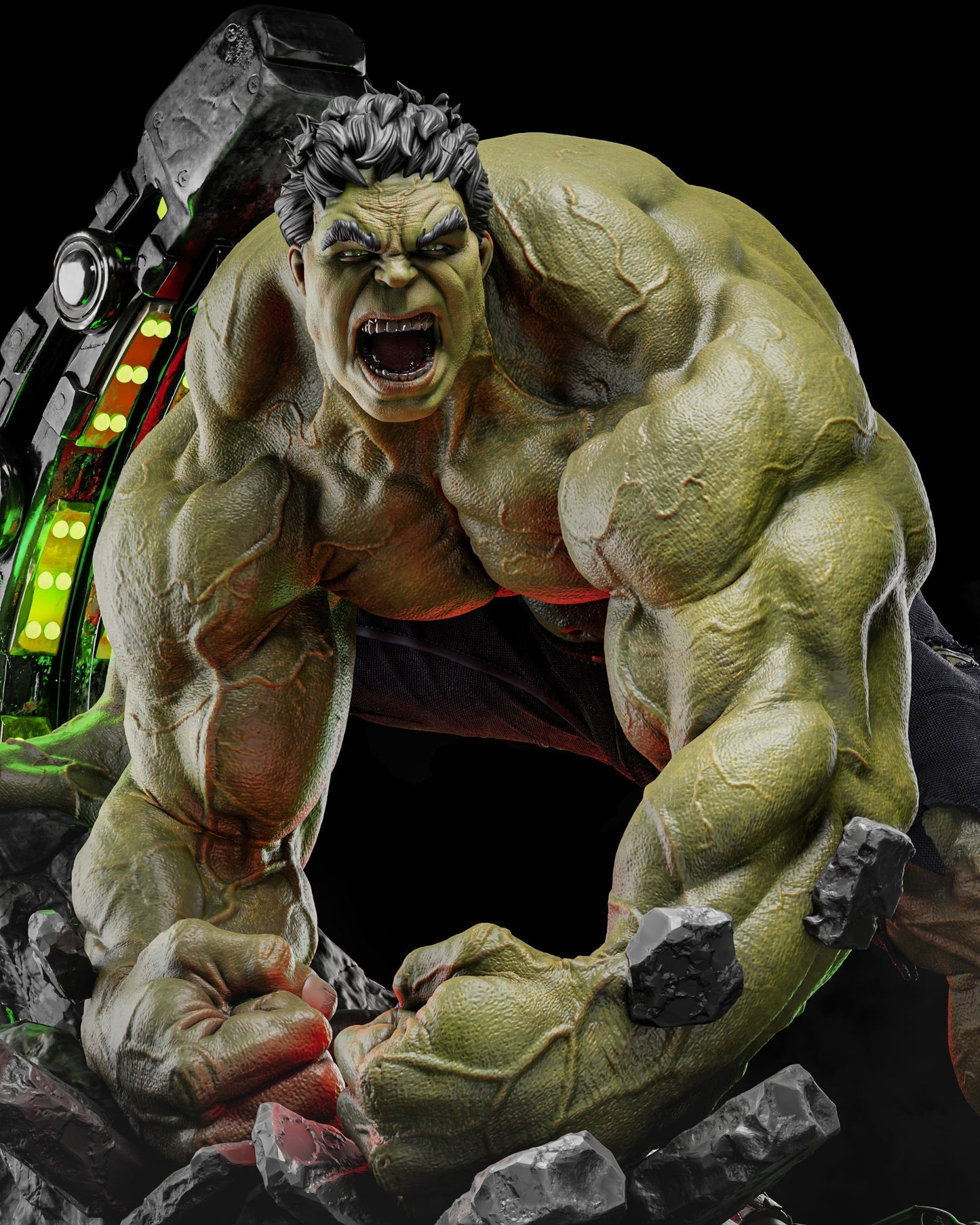 2080 The Hulk - Marvel Comics - STL 3D Print Files HihowruSTL