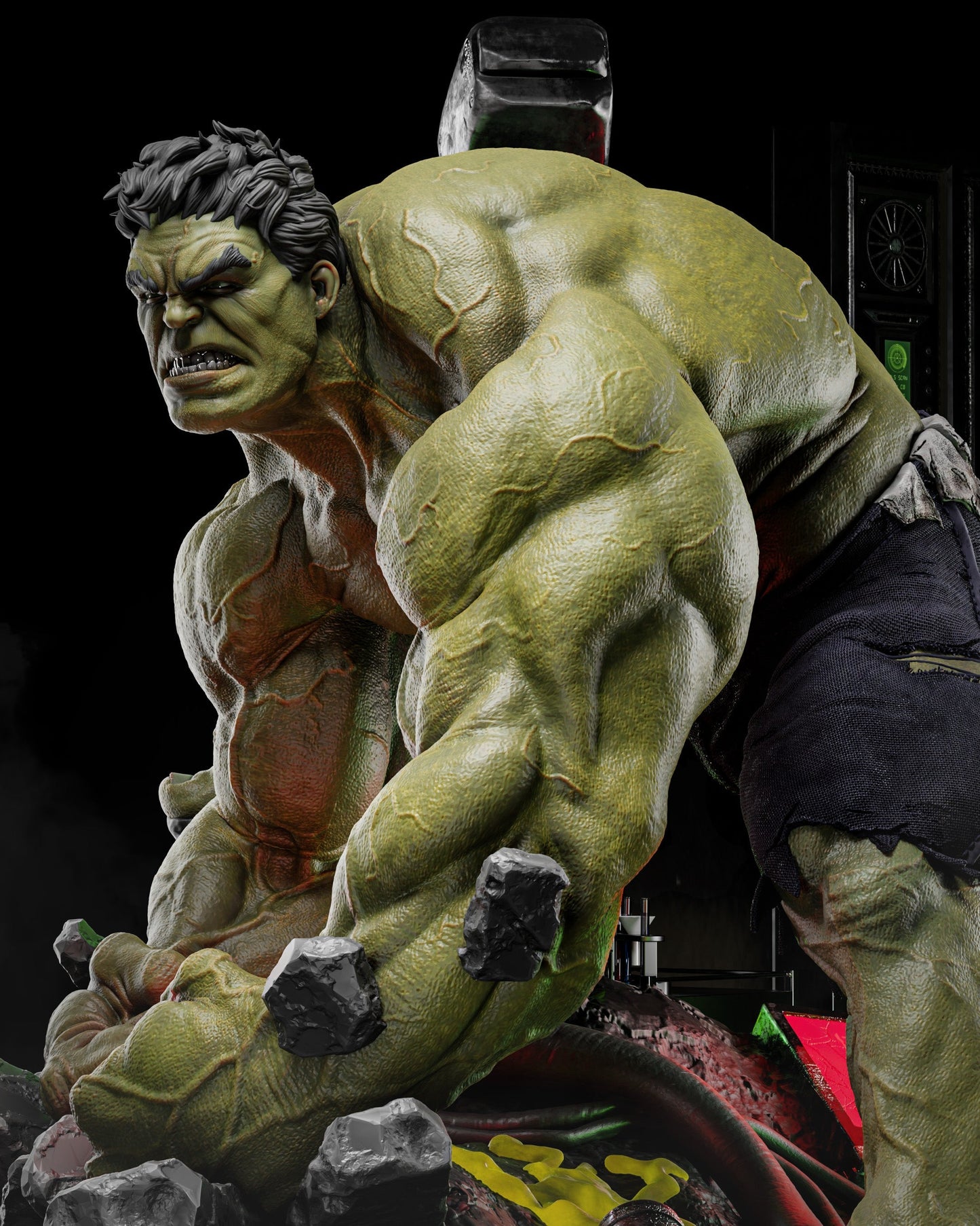 2080 The Hulk - Marvel Comics - STL 3D Print Files HihowruSTL
