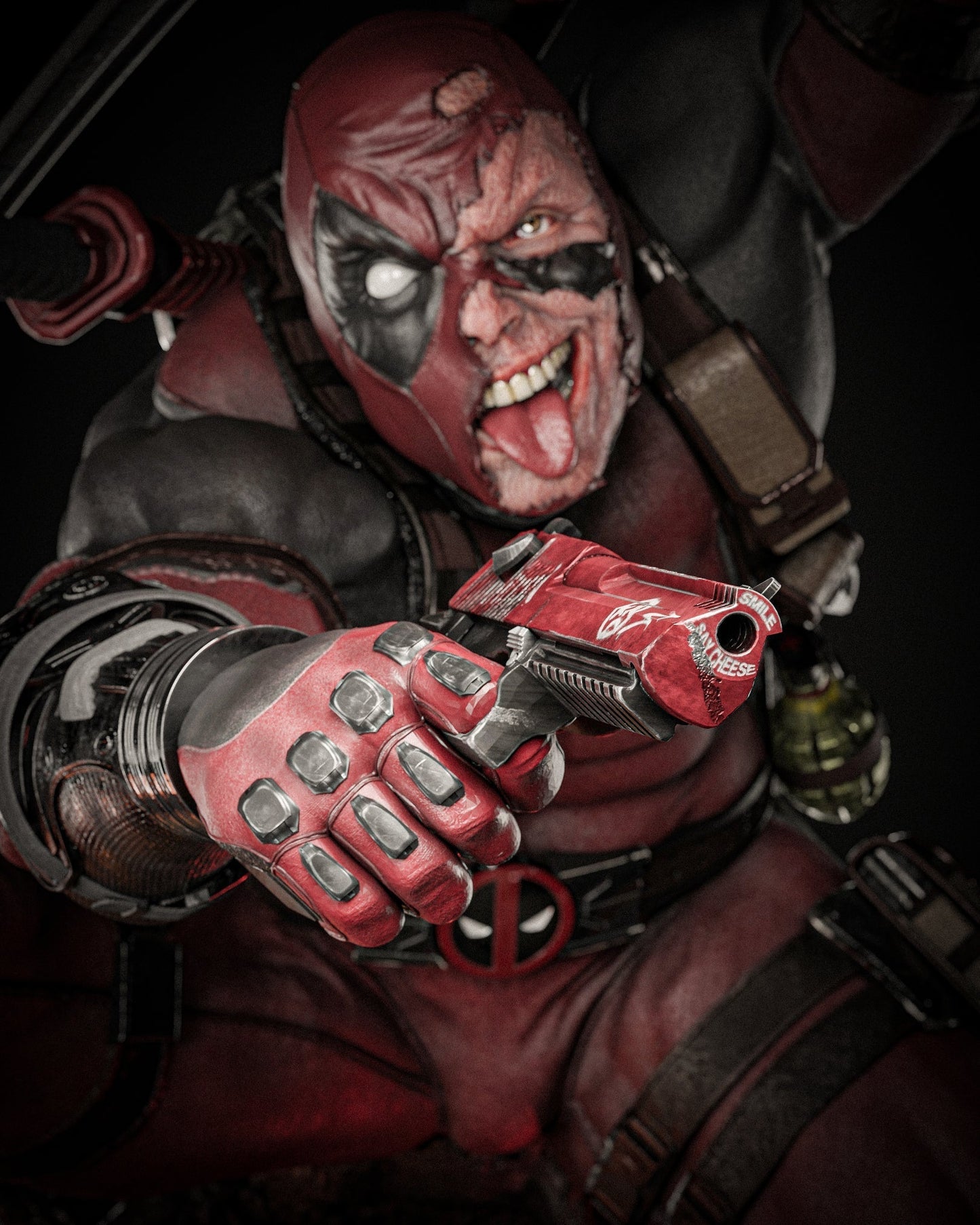 Deadpool - Marvel Comics - STL 3D Print Files SeoNyoki3D