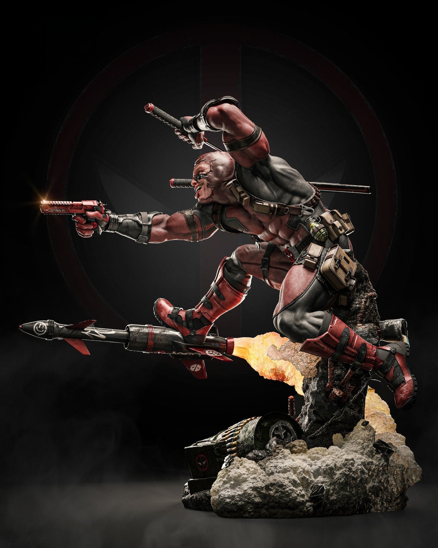 Deadpool - Marvel Comics - STL 3D Print Files SeoNyoki3D