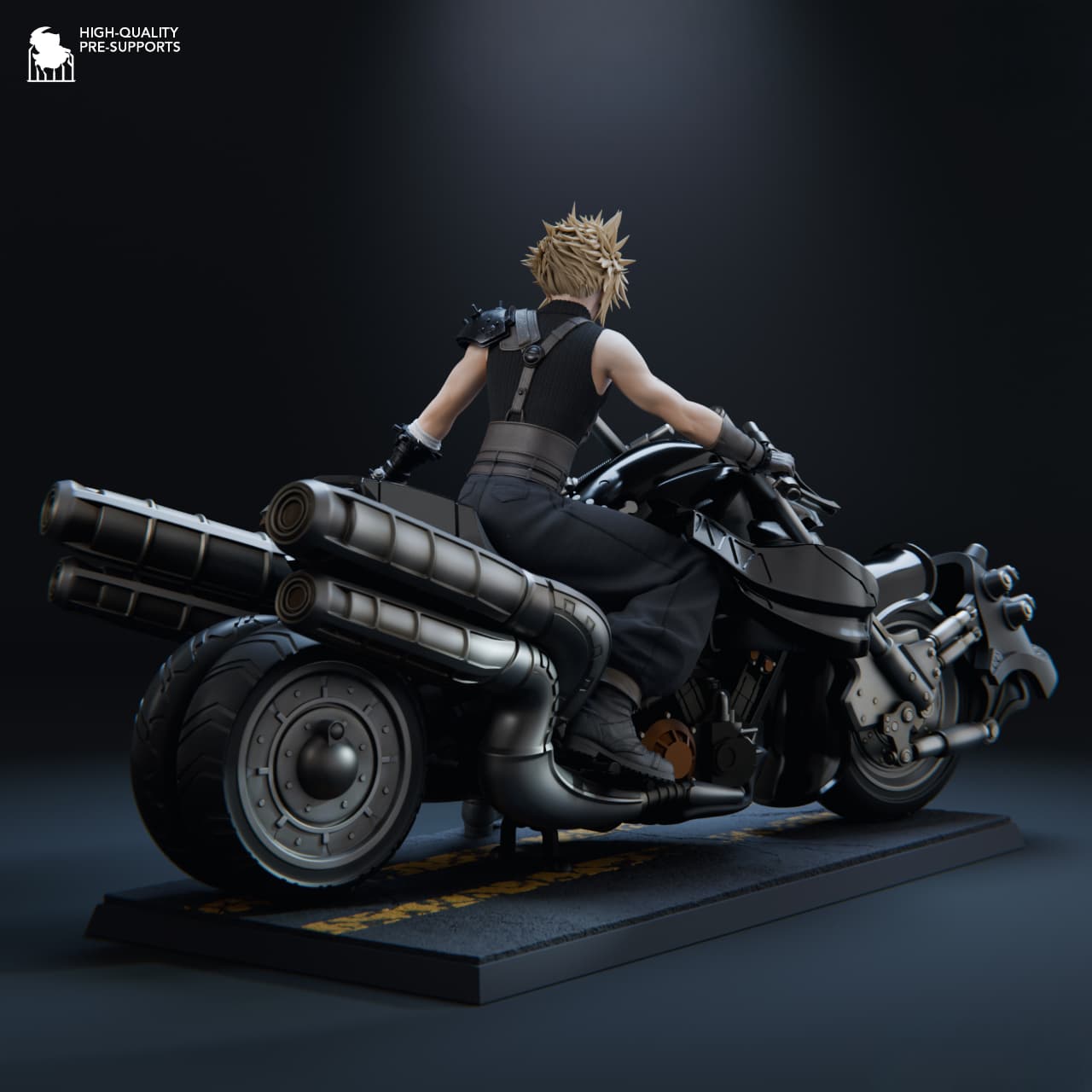 Cloud – Final Fantasy VII STL 3D Print Files SeoNyoki3D