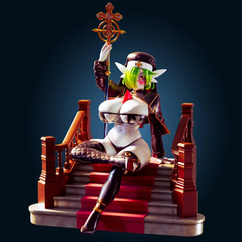 Nun Gardevoir NSFW STL File – Pokémon Fan Art – 3D Printable Adult Model - SeoNyoki3D