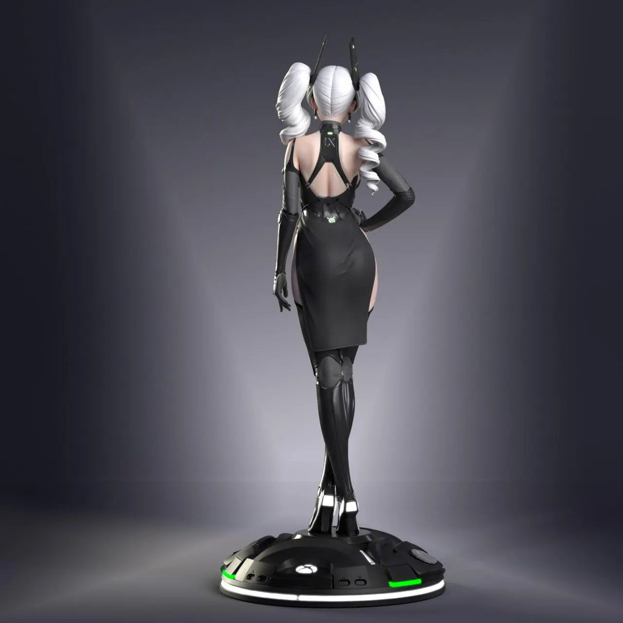 Xbox Girl STL File – 3D Printable Gamer Girl Fan Art Model - SeoNyoki3D