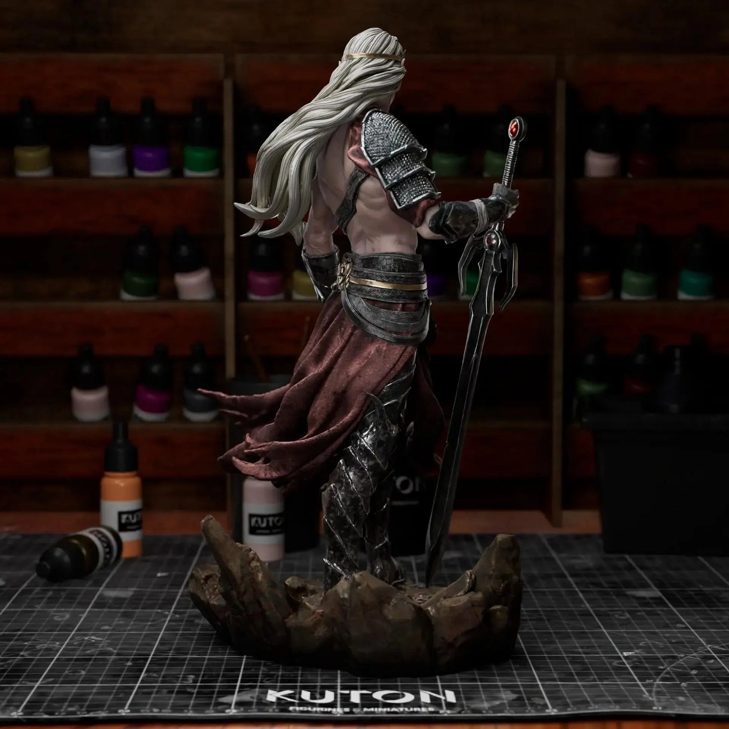Elric of Melniboné – Dark Fantasy 3D Print Figure - STL 3D Print Files - SeoNyoki3D