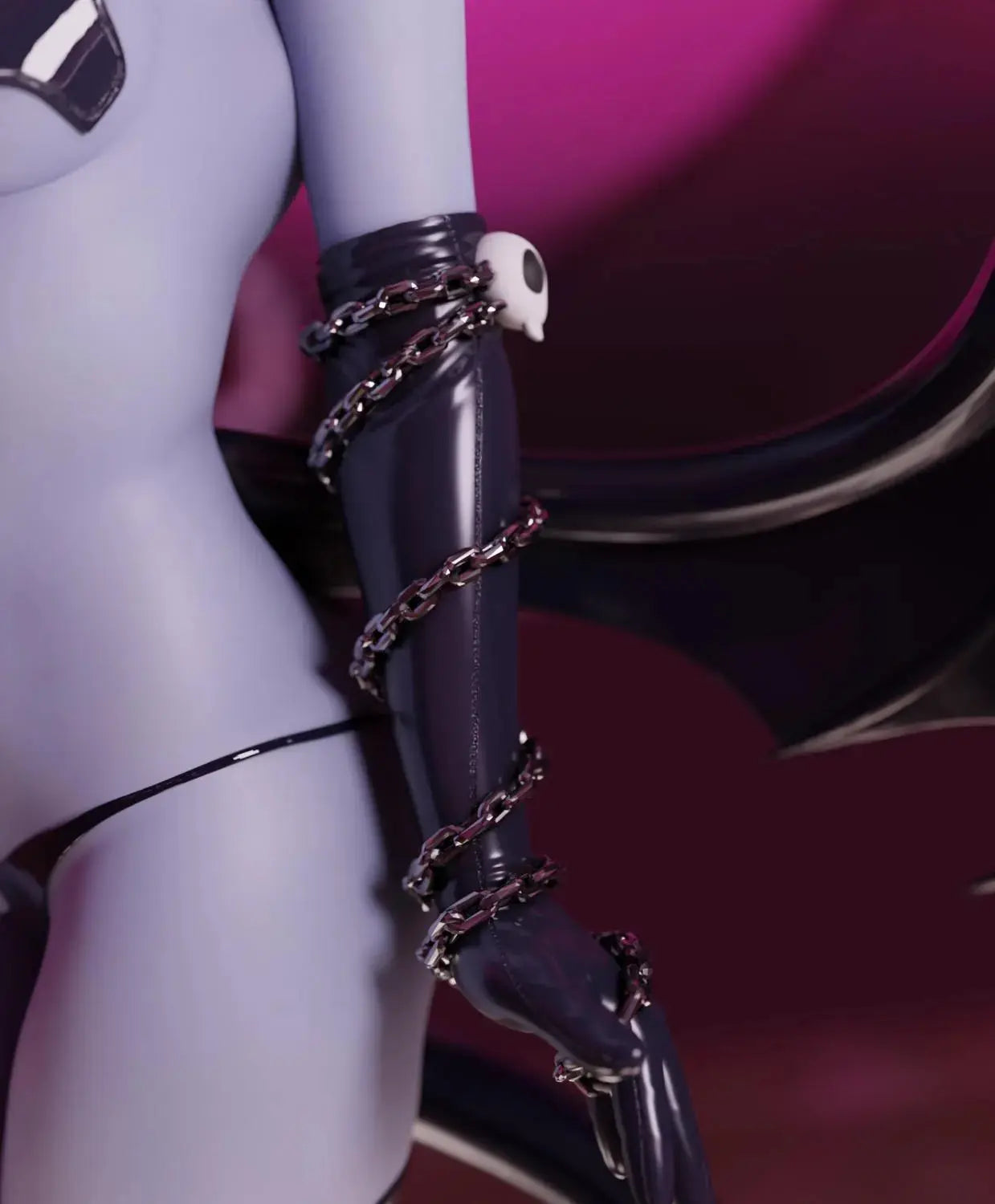 Demon Girl NSFW STL File – 3D Printable Erotic Fantasy Model SeoNyoki3D